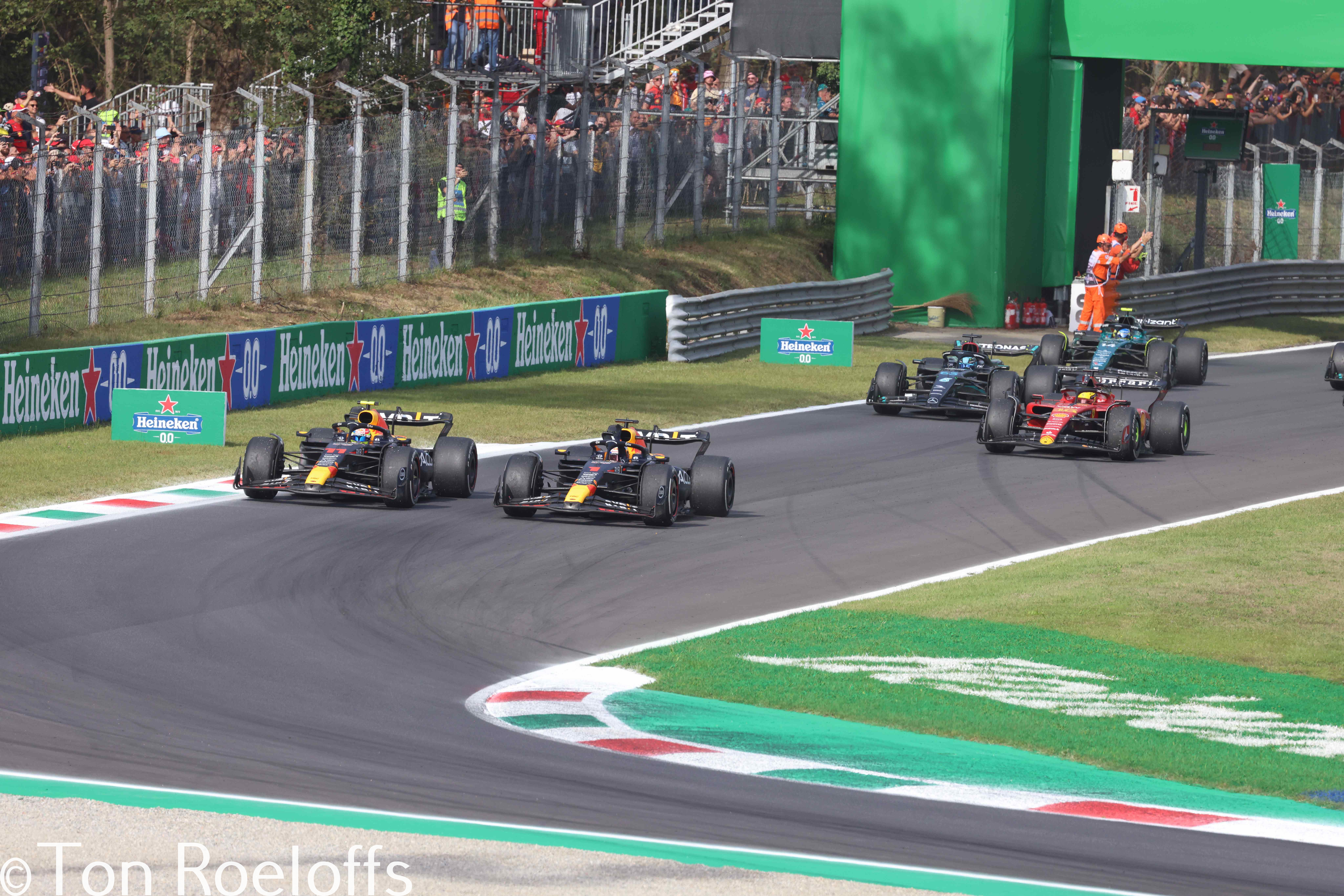 Vettel verremt zich